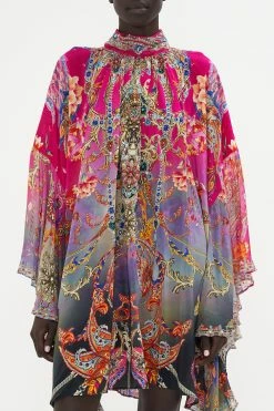 HIGH NECK RUFFLE SWING DRESS WHAT LIES BENEATH 10 HIGH NECK RUFFLE SWING DRESS WHAT LIES BENEATH -clothing shop CAMILLA 00020818 HIGH NECK RUFFLE SWING DRESS WHAT LIES BENEATH 4