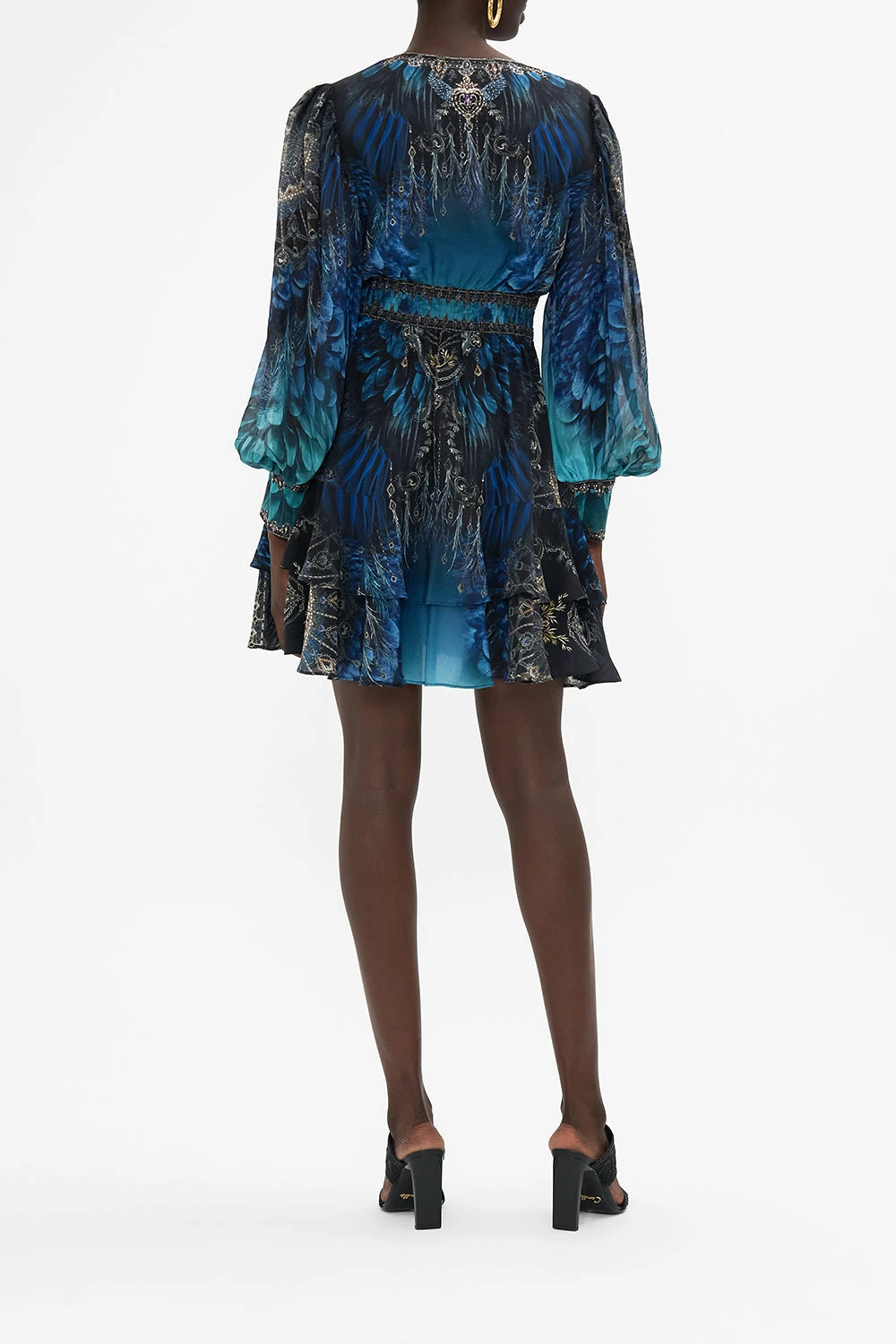 BUTTON FRONT FRILL DRESS GROUND CONTROL 2 BUTTON FRONT FRILL DRESS GROUND CONTROL - Image 2