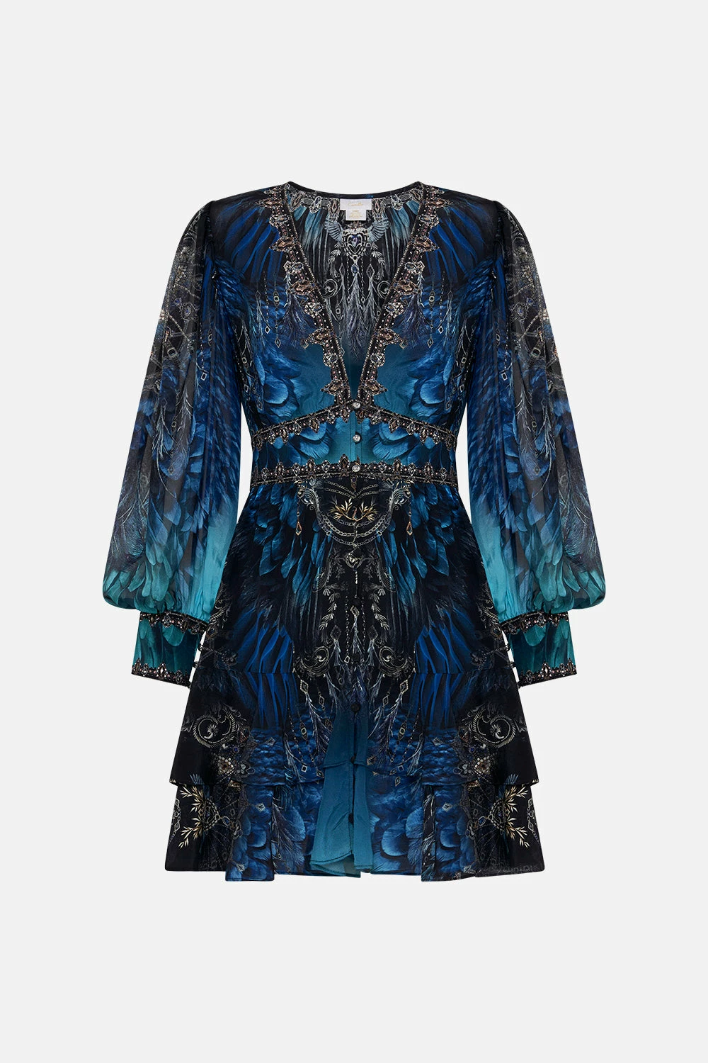 BUTTON FRONT FRILL DRESS GROUND CONTROL 3 BUTTON FRONT FRILL DRESS GROUND CONTROL - Image 3