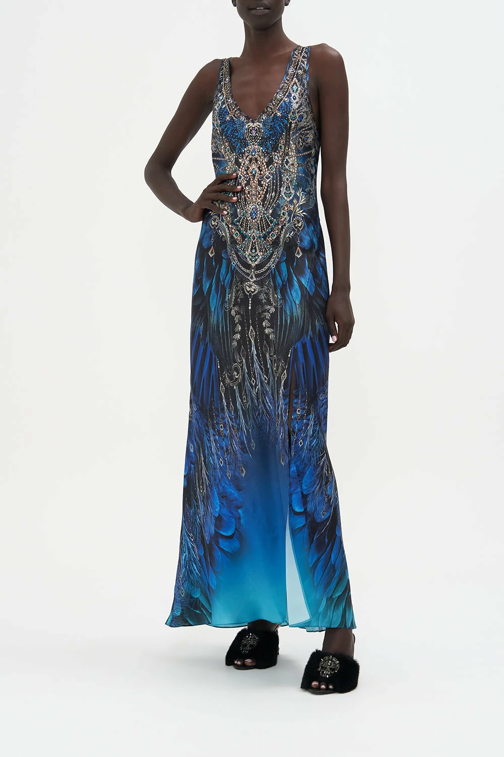 BIAS CUT TANK DRESS GROUND CONTROL 1 BIAS CUT TANK DRESS GROUND CONTROL