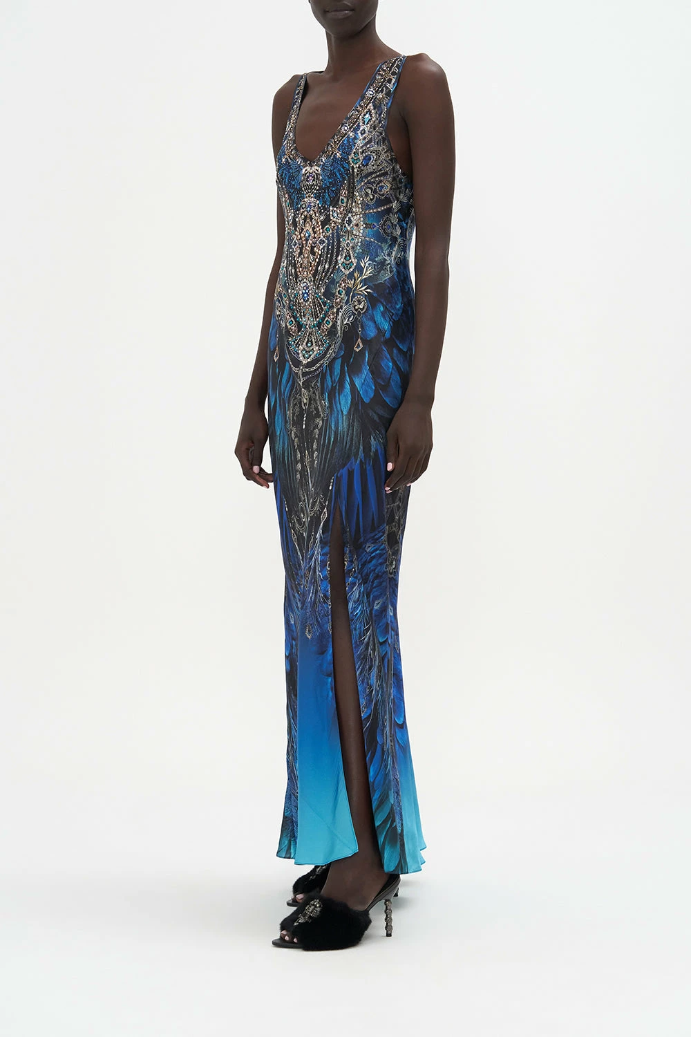 BIAS CUT TANK DRESS GROUND CONTROL 4 BIAS CUT TANK DRESS GROUND CONTROL - Image 4