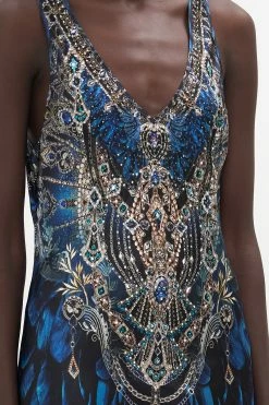 BIAS CUT TANK DRESS GROUND CONTROL 11 BIAS CUT TANK DRESS GROUND CONTROL -clothing shop CAMILLA 00020888 BIAS CUT TANK DRESS GROUND CONTROL 5