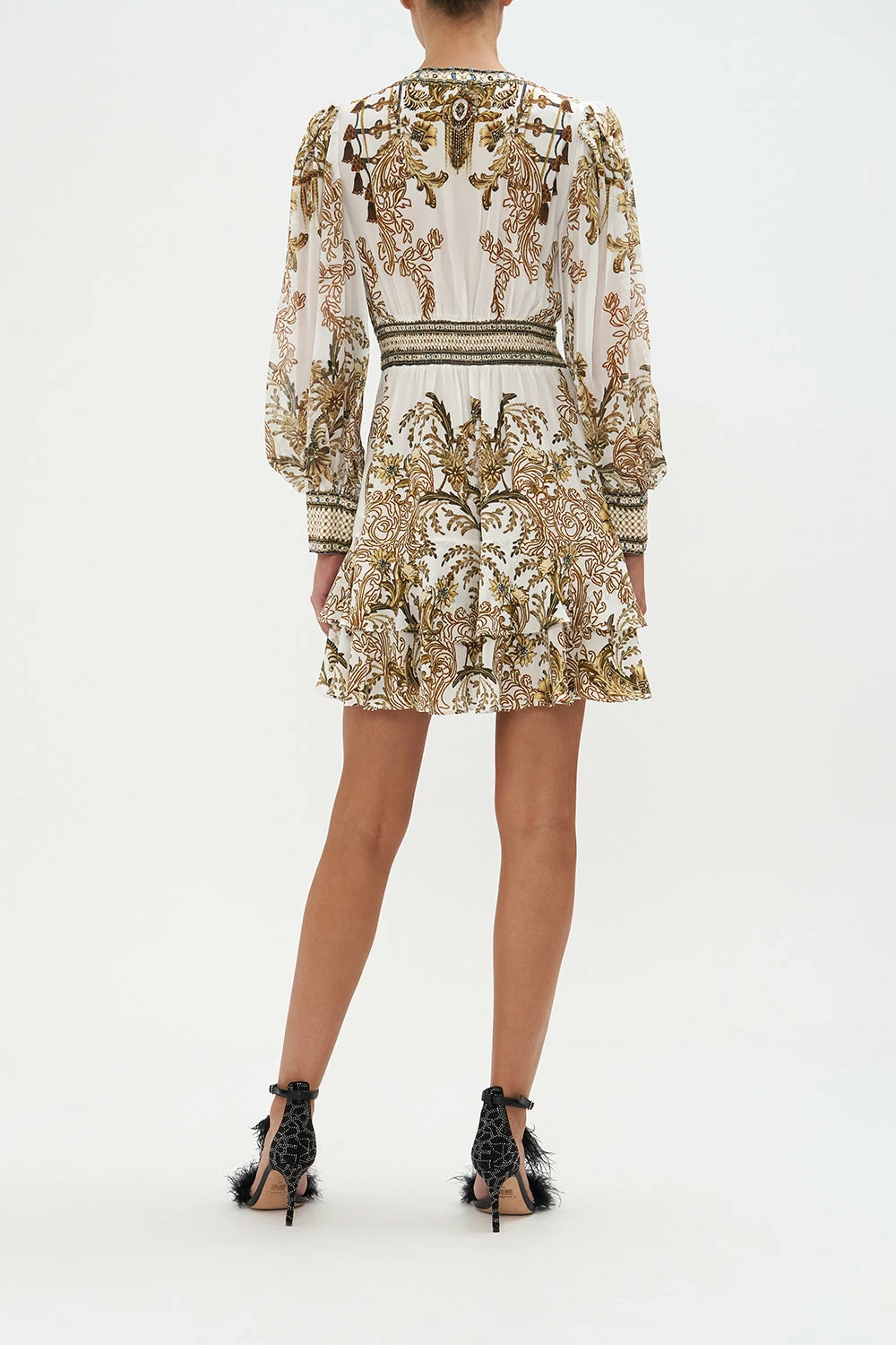 BUTTON FRONT FRILL DRESS ROAD TO RICHESSE 2 BUTTON FRONT FRILL DRESS ROAD TO RICHESSE - Image 2