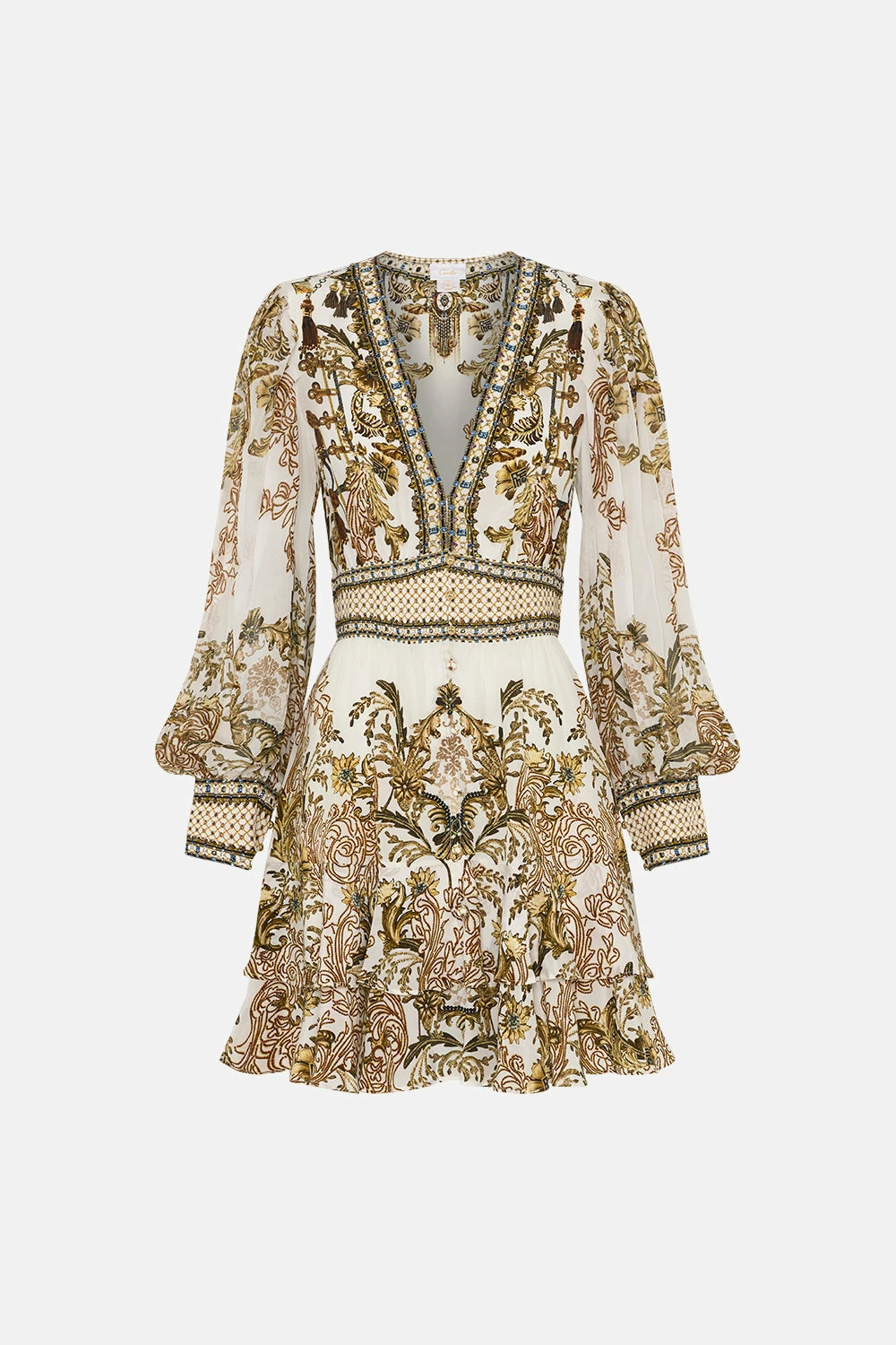 BUTTON FRONT FRILL DRESS ROAD TO RICHESSE 3 BUTTON FRONT FRILL DRESS ROAD TO RICHESSE - Image 3