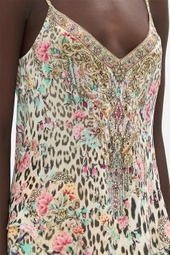 V-NECK BIAS CAMI QUEEN ATLANTIS -clothing shop CAMILLA 00021020 V NECK BIAS CAMI QUEEN ATLANTIS 5