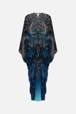 T SHAPE LONG KAFTAN GROUND CONTROL 8 T SHAPE LONG KAFTAN GROUND CONTROL -clothing shop CAMILLA 00021032 T SHAPE LONG KAFTAN GROUND CONTROL GHOST 1