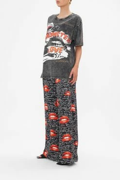 OVERSIZE BAND TEE - ACID WASH CHAOS MAGIC -clothing shop CAMILLA 00021041 CHAOSMAGIC OVERSIZEBANDTEE 2