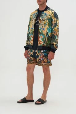 ZIP THROUGH BOMBER JACKET FEARLESS FELIS -clothing shop CAMILLA 00021063 ZIP THROUGH BOMBER JACKET FEARLESS FELIS 1