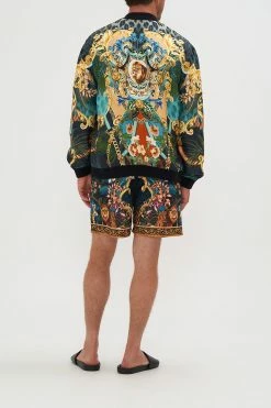 ZIP THROUGH BOMBER JACKET FEARLESS FELIS -clothing shop CAMILLA 00021063 ZIP THROUGH BOMBER JACKET FEARLESS FELIS 2