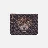 SMALL CANVAS CLUTCH WILDCAT SOIREE