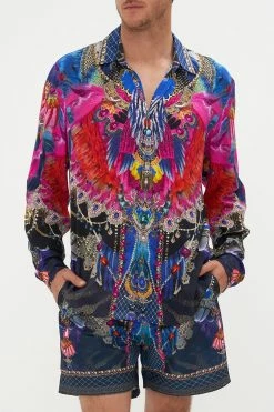 COLLARED LONG SLEEVE SHIRT DANCING WITH DESTINY -clothing shop CAMILLA 00021343 COLLARED LONG SLEEVE SHIRT DANCING WITH DESTINY 4