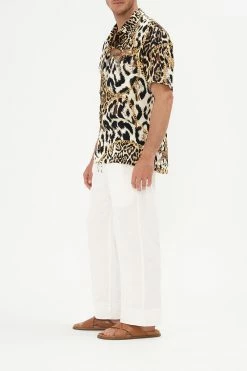 SHORT SLEEVE CAMP COLLARED SHIRT ROLE CALL -clothing shop CAMILLA 00021358 SHORT SLEEVE CAMP COLLARED SHIRT ROLE CALL 2