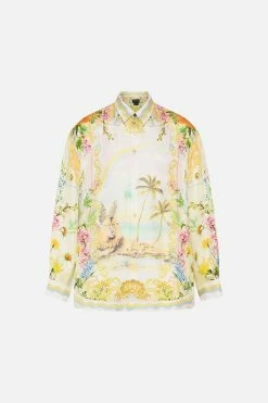 MENS OVERSIZED SHIRT DELIRIUM DAYS -clothing shop CAMILLA 00021384 MENS OVERSIZED SHIRT DELIRIUM DAYS GHOST