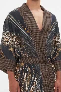 REVERSIBLE MID LENGTH ROBE CHAOS IN THE COSMOS -clothing shop CAMILLA 00021385 REVERSIVLEMIDLENGTHROBE CHAOSINTHECOSMOS 5