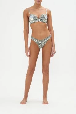 MOULDED PLUNGE BRA MOON AND BACK