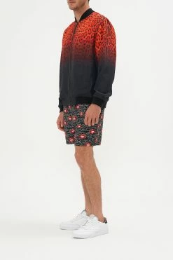 ZIP THROUGH REVERSIBLE BOMBER JACKET CHAOS MAGIC -clothing shop CAMILLA 00021445 ZIP THROUGH REVERSIBLE BOMBER JACKET CHAOS MAGIC 2