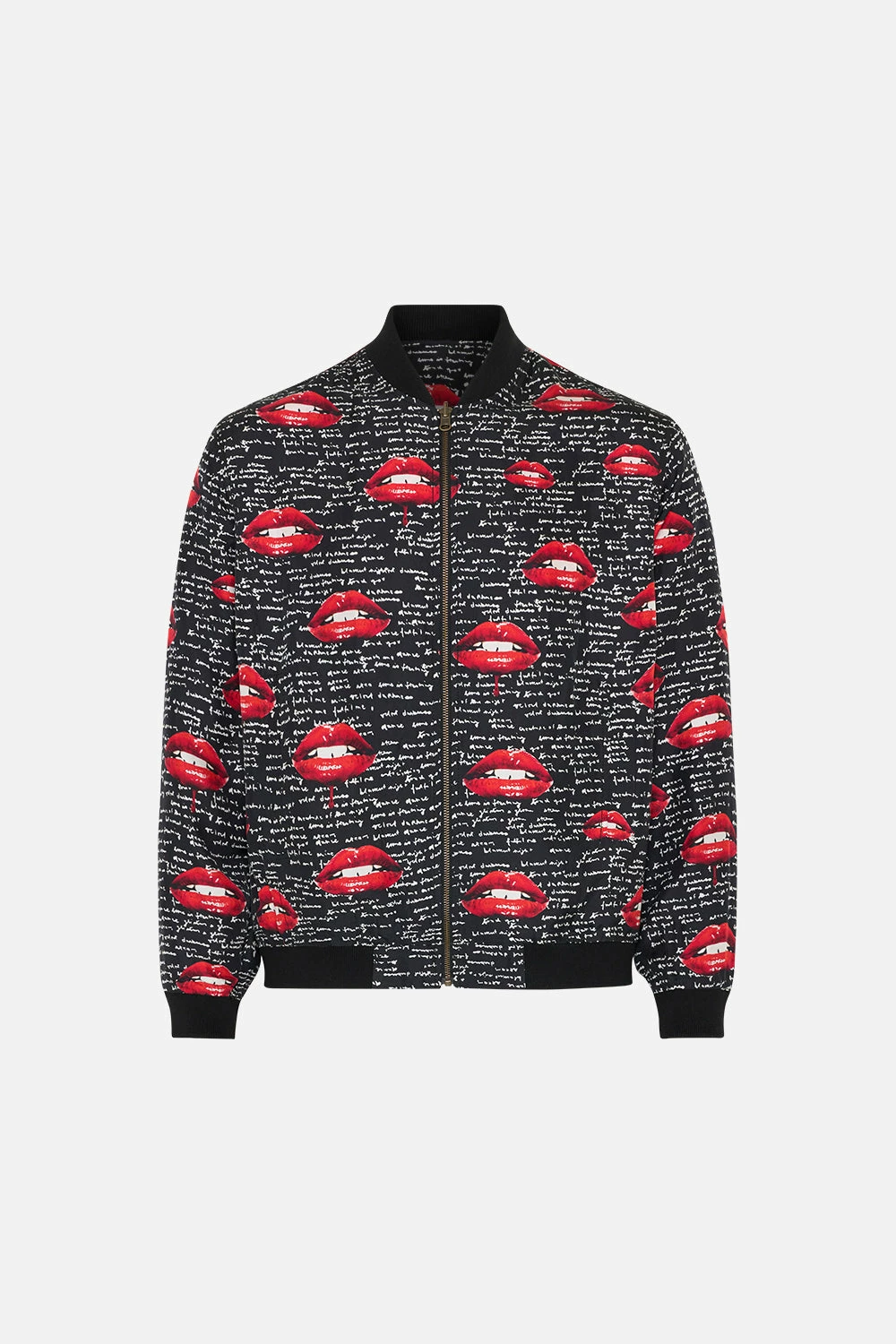 ZIP THROUGH REVERSIBLE BOMBER JACKET CHAOS MAGIC - Image 3