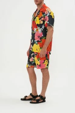 SHORT SLEEVE CAMP COLLARED SHIRT DIVINE DIVINITY -clothing shop CAMILLA 00021446 SHORT SLEEVE CAMP COLLARED SHIRT DIVINE DIVINITY 2