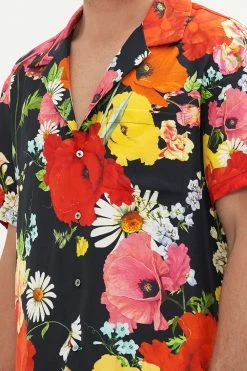 SHORT SLEEVE CAMP COLLARED SHIRT DIVINE DIVINITY -clothing shop CAMILLA 00021446 SHORT SLEEVE CAMP COLLARED SHIRT DIVINE DIVINITY 5