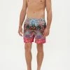 ELASTIC WAIST BOARDSHORT WHAT LIES BENEATH