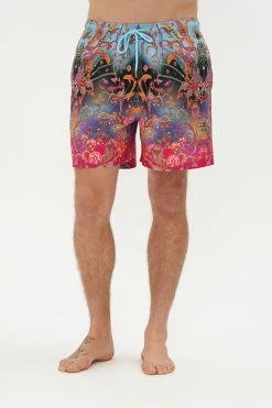 ELASTIC WAIST BOARDSHORT WHAT LIES BENEATH -clothing shop CAMILLA 00021479 ELASTIC WAIST BOARDSHORT WHAT LIES BENEATH 4