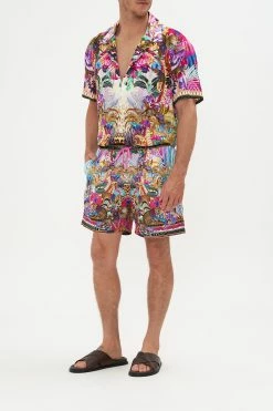 ELASTIC WAIST BOARDSHORT MERRY GO ROUND