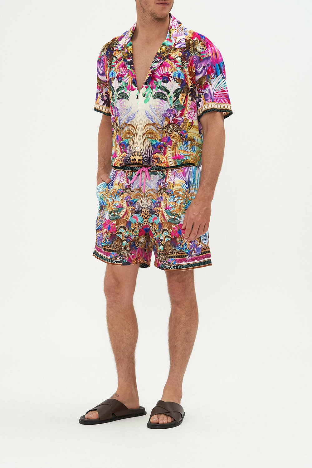 ELASTIC WAIST BOARDSHORT MERRY GO ROUND 1 ELASTIC WAIST BOARDSHORT MERRY GO ROUND