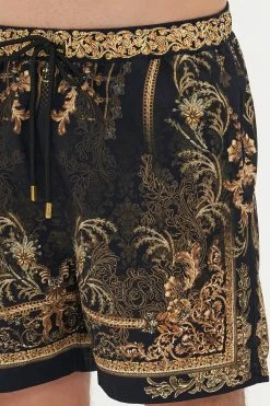 ELASTIC WAIST BOARDSHORT THE NIGHT IS NOIR -clothing shop CAMILLA 00021499 ELASTIC WAIST BOARDSHORT THE NIGHT IS NOIR 5