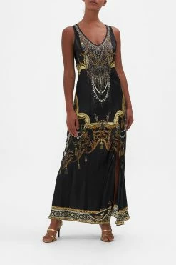 BIAS CUT TANK DRESS RAVIN RAVEN