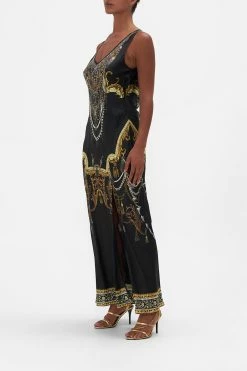 BIAS CUT TANK DRESS RAVIN RAVEN -clothing shop CAMILLA 00021528 BIAS CUT TANK DRESS RAVIN RAVEN 2