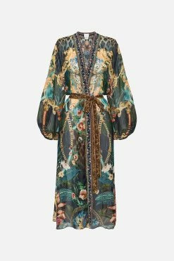 BLOUSON SLEEVE LAYER FEARLESS FELIS -clothing shop CAMILLA 00021536 BLOUSON SLEEVE LAYER FEARLESS FELIS GHOST 1