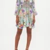 BLOUSON FLARED DRESS LOVE WEB