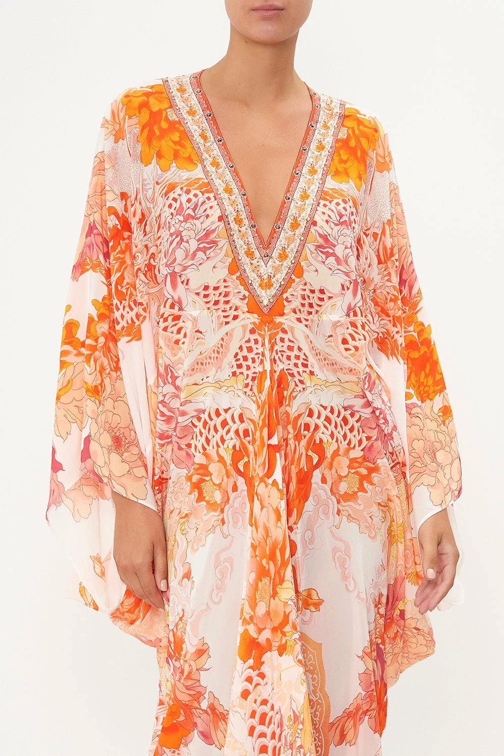 T SHAPE LONG KAFTAN DRAGON MOTHER 5 T SHAPE LONG KAFTAN DRAGON MOTHER - Image 5