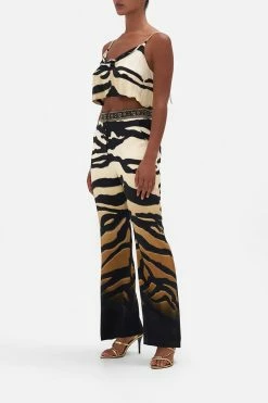 FULL LENGTH FLARED PANT TAME MY TIGER 11 FULL LENGTH FLARED PANT TAME MY TIGER -clothing shop CAMILLA 00021590 FULL LENGTH FLARED PANT TAME MY TIGER 2