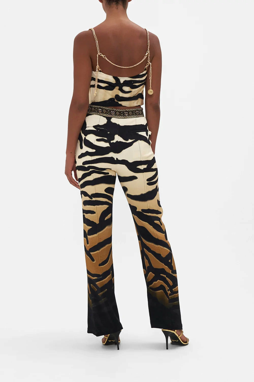 FULL LENGTH FLARED PANT TAME MY TIGER 2 FULL LENGTH FLARED PANT TAME MY TIGER - Image 2