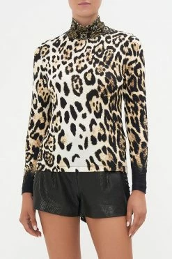 JERSEY TURTLENECK COOL FOR CATS -clothing shop CAMILLA 00021599 JERSEY TURTLENECK COOL FOR CATS 1