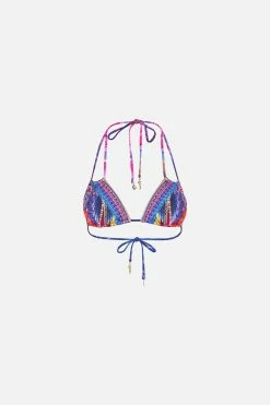 DOUBLE STRAPS TRI BRA DANCING WITH DESTINY -clothing shop CAMILLA 00021638 DOUBLE STRAPS TRI BRA DANCING WITH DESTINY GHOST