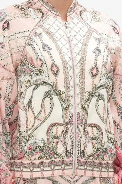 PANELLED SLEEVE BLOUSON BOMBER STARSHIP SISTAS -clothing shop CAMILLA 00021658 PANELLED SLEEVE BLOUSON BOMBER STARSHIP SISTAS 5