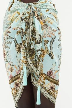 SHORT TASSEL SARONG ADIEU YESTERDAY -clothing shop CAMILLA 00021713 SHORT TASSEL SARONG ADIEU YESTERDAY 5
