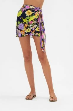 SHORT DRAPED SARONG PEACE BE WITH YOU -clothing shop CAMILLA 00021764 SHORT DRAPED SARONG PEACE BE WITH YOU 4