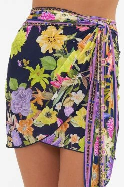 SHORT DRAPED SARONG PEACE BE WITH YOU -clothing shop CAMILLA 00021764 SHORT DRAPED SARONG PEACE BE WITH YOU 5