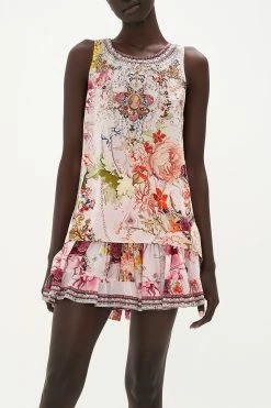 BUTTON BACK TOP ST GERMAINS GIRL -clothing shop CAMILLA 00021806 BUTTON BACK TOP ST GERMAINS GIRL 4