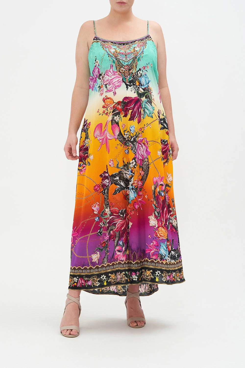 LONG PANEL SLIP DRESS VIPER ROOM 7 LONG PANEL SLIP DRESS VIPER ROOM - Image 7