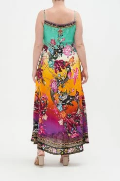 LONG PANEL SLIP DRESS VIPER ROOM 16 LONG PANEL SLIP DRESS VIPER ROOM -clothing shop CAMILLA 00021843 LONG PANEL SLIP DRESS VIPER ROOM MTL 3