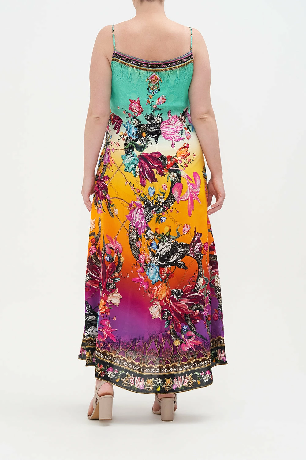 LONG PANEL SLIP DRESS VIPER ROOM 8 LONG PANEL SLIP DRESS VIPER ROOM - Image 8