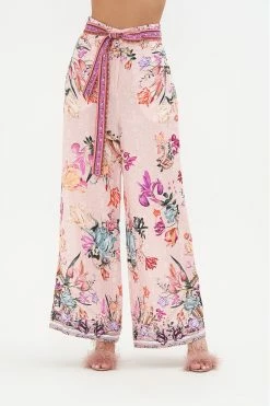 PAPERBAG WAIST WIDE LEG PANT MAD AS A SNAKE -clothing shop CAMILLA 00021844 PAPERBAG WAIST PANT MAD AS A SNAKE 4