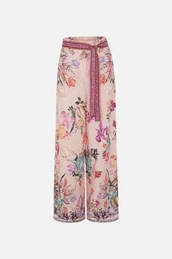 PAPERBAG WAIST WIDE LEG PANT MAD AS A SNAKE -clothing shop CAMILLA 00021844 PAPERBAG WAIST PANT MAD AS A SNAKE GHOST