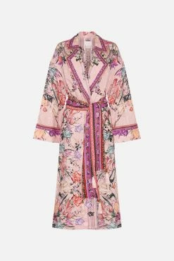 DUSTER COAT MAD AS A SNAKE -clothing shop CAMILLA 00021845 LINEN DUSTER COAT MAD AS A SNAKE GHOST