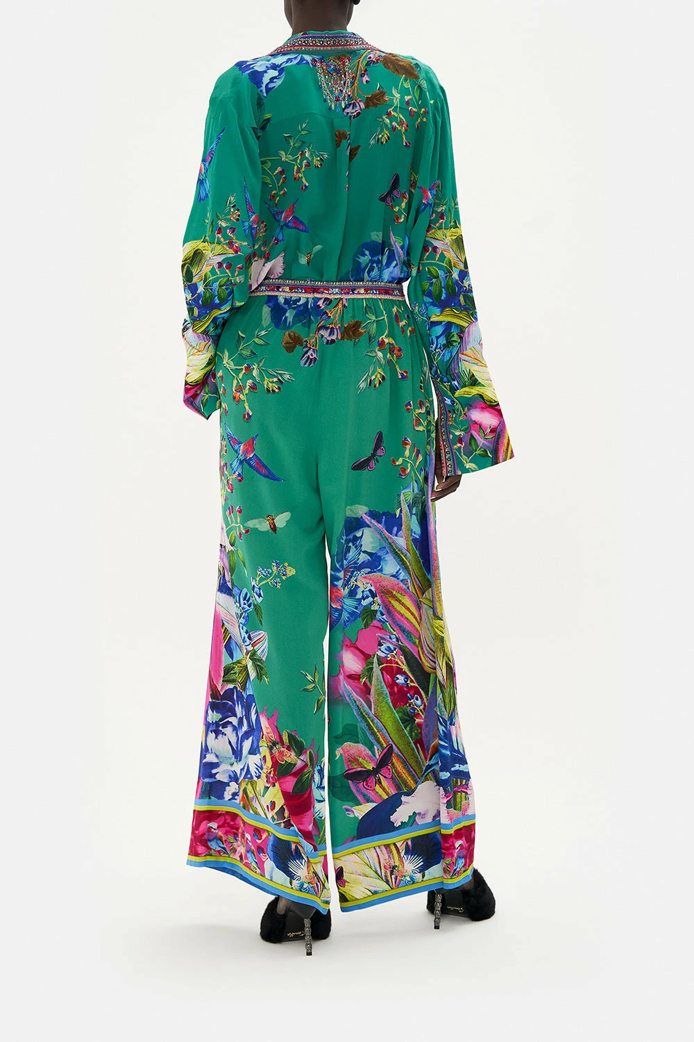 TUCK FRONT PANT RUN FROM PARADISE 2 TUCK FRONT PANT RUN FROM PARADISE - Image 2