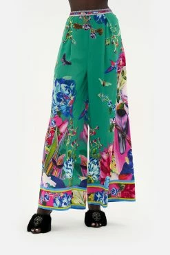 TUCK FRONT PANT RUN FROM PARADISE 10 TUCK FRONT PANT RUN FROM PARADISE -clothing shop CAMILLA 00021859 TUCK FRONT PANT RUN FROM PARADISE 4